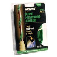 24' Pipe Heating Cables with Thermostat