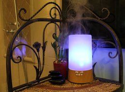 Wood Grain Aroma 600ml Large Capacity Essential Oil Diffuser Deep Aromatherapy Ionizer Ultrasonic Cool Mist Humidifier... N2