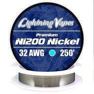LV Ni200 Nickel Wire (Annealed) 32 AWG - 250'