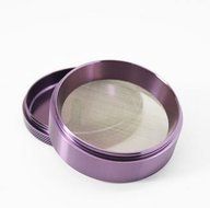 Sharp Stone Official Authentic Large 4 Piece Grinder Hard Top 2.5 Inches Purple + Free Performance Technology... N2