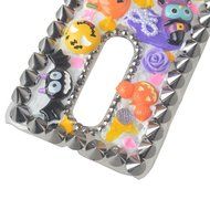 Halloween Theme Phone Case for Motorola Droid Turbo,Yaheeda 3D Handmade Rivets Pumpkin Demon Cartoon Design Clear... N11