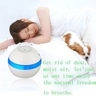 Diffuser jasmine aroma humidifier USB night light (red) N5