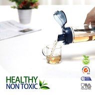 Day Tea Bottle | Heavy Duty 17 Oz Bottle with Loose Leaf Tea and Dark Blue Fruit Infuser Design | Premium Environmental... N2