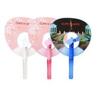 Clips N Grips&reg; Multifunctional 3 in 1 Mini Handheld Mist Fan (White) N3