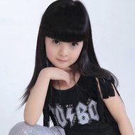 Spritech(TM) Children's Lovely Stylish Deep Brown Fluffy Realistic Long Straight Hair Wig Fiber Synthetic Wig... N3