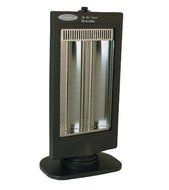 Soleus Air HR3-08-21 Two Oscillating Flat Panel Reflective Heaters with 2 Setting N4