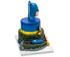 Batman To the Rescue Cake Topper Decorating Set N2