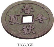 Kanji Cast Iron Teapot Trivet Green #TB33-GR