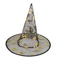 KAKA(TM) Kids Children [Halloween Costume] Witch Hat Cosplay Performance Show Costume Props - Colorful N4