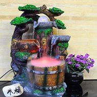 FEI&amp;S The flowing water fountain in the water bucket is a crystal ball ponds home interior gift ideas with fountain...