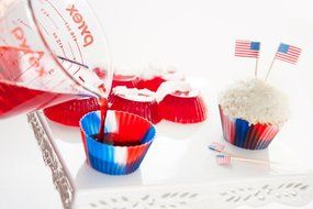 Set of 12 Premium Quality Tie-Dye Silicone Baking Cups / Reusable Cupcake Liners-Environmentally Safe-Lifetime...