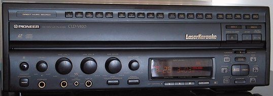 Pioneer CLD-V820 CD CDV LD Laser Karaoke Laser Disk Disc LD Player