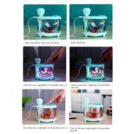 Mini Ultrasonic Fish Tank Mist Humidifier Premium Humidifying Unit with Portable USB Night Light Air Purifier... N14