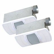 Air King AK55L Combination Ceramic Heater with Exhaust Fan and Light 2 Pack N2