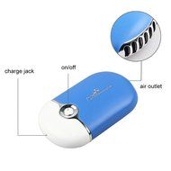 2 in 1 Mini Fan with Brace Portable Refrigeration for Personal Portable USB Rechargeable Bladeless Handheld Blower... N7