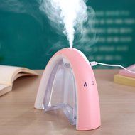 Muangan Muangan 400ml Humidifier Aroma Essential Oil Cool Mist Humidifier with Rainbow Message Board &#65292;Adjustable... N6