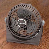 New Lasko Products 10 Inch Breeze Machine-Brown Fan With 2 Whisper Quiet Speeds Carry Handle