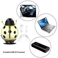 Julyfox Portable Cool Mist Humidifier 260ml Aroma Essential Oil Diffuser USB Powered Beatles Unique Outlook(Yellow) N2