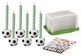 Wilton Football Topper Set With Decals N2