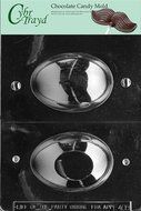 Cybrtrayd E405 1/2-Pound Egg Chocolate/Candy Mold with Exclusive Cybrtrayd Copyrighted Chocolate Molding Instructions
