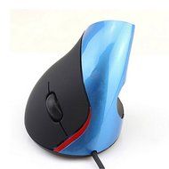 Spritech(TM) USB Wired Health Vertical Mouse Human Ergonomic Wireless Mouse 5 Button Vertical Ergonomic Mouse N17