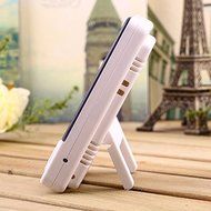 Alloet New HTC-1 Digital LCD Clock Temperature Humidity Meter Hygrometer Thermometer N6