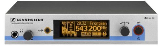 Sennheiser EM500 G3 Rack Mountable Receiver For Evolution G3 Wireless 500 Series