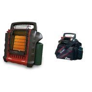 Mr. Heater F232000 MH9BX Buddy 4,000-9,000-BTU Indoor-Safe Portable Radiant Heater and Mr. Heater Portable Buddy...