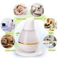 Ylyycc Home/car use mini USB Air Humidifier ultra silent Aromatherapy atomizer with LED color changing light N6