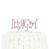 Baby Shower Cake Topper Party Supplies Decoration, Small (It&#039;s a Girl)