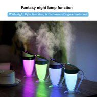 Putars Cool Mist Personal Humidifier-Portable Mini Travel Tabletop Humidifier-USB Rechargeable Ultrasonic with... N25