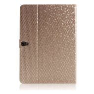 TechCode Stand Diamond Stone Pattern PU Leather Case Cover for Samsung Galaxy Tab S 10.5 T800 N7