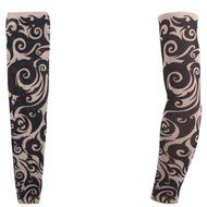KAKA(TM) 2 pcs (A pair)Dragon Design Fake Temporary Tattoo Arm Cover up Sleeves Body Art Arm Stockings Accessories N12