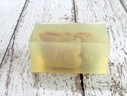 Silicone Mold for Newborn Yawning Baby Laurel 2.5 Inch Handmade Supply