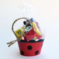 Red and Black Plaid Cupcake Wrappers, Christmas, Ladybug Theme Polka Dot, Confetti Couture Party Supplies, 36... N5