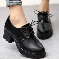Spritech(TM) Fashion Non-slip Winter Chunky Heel British Style Ankle Boot Leather Boots for Girls Womens Wine... N21