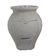 HomComfort HCGV1 Outdoor Gas Vase with Firestones, 43000 BTU N7