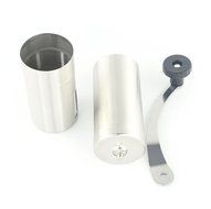 Samyo Portable Stainless Steel Manual Adjustable Ceramic Burr Coffee Grinder Hand Crank Coffee Bean Mill