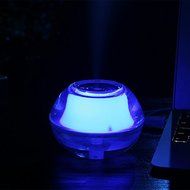 DINHAND Crystal Luminous humidifier Essential Oil Diffuser and Humidifier for Aromatherapy Quiet Sleep &amp; Office... N9