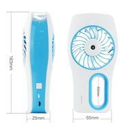 Minhe Handheld USB Misting Fan Humidifier,USB Rechargeable Portable Fan ,Summer Spray Fan for Face Water Supply... N3