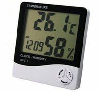 Indoor Electronic Hygrothermograph Multifunctional Temperature Humidity Gauge Recorder Thermometer