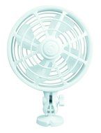 Caframo Camano 12V Single Speed Fan, Small, White