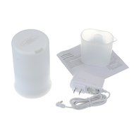 YL-VV@ 100ml Cylinder Ultrasonic Cool Mist Humidifier Essential Oil Aroma Diffuser with 7 Colors LED Lights for... N5
