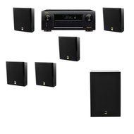 M&amp;K Sound MP150II Wall Mounted Loudspeaker 5.1 X12 Denon AVR-X5200W
