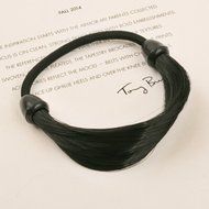 KAKA(TM) Women Girl Korean Stylish Dark Brown Wig Rope Hair Band Accessories N9