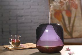 Electric Ultrasonic Aroma Diffuser Timing Function Electric Aromatherapy Household 300ml Essential Oil Aroma Diffuser N5