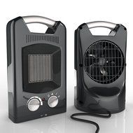 Royal Ceramic Heater [1500W] - 3 Adjustable Settings With Oscillation - Portable Electric Space Heater Fan, Maximum... N2