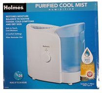 New Holmes HCM600-U Cool Mist Two Speed 1 Gallon Humidifier 600 Square Feet Room N3