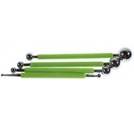 4 Piece Metal Ball Cake Decorating Molding Modelling Tool Set by Kurtzy TM