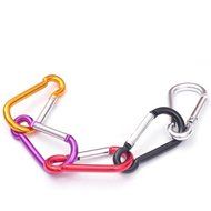 Yaheeda 10pcs Key Chain Ring Connector Keychain,alloy Steel Carabiner Keychain Ring Clips for hiking,knapsack,... N6